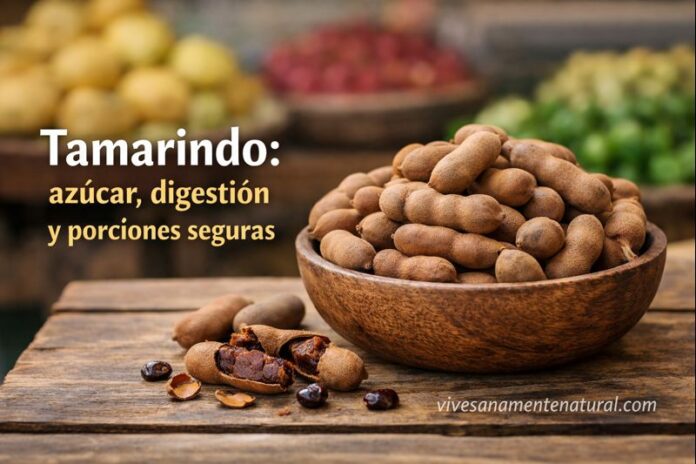 Tamarindo: azúcar, digestión y porciones seguras