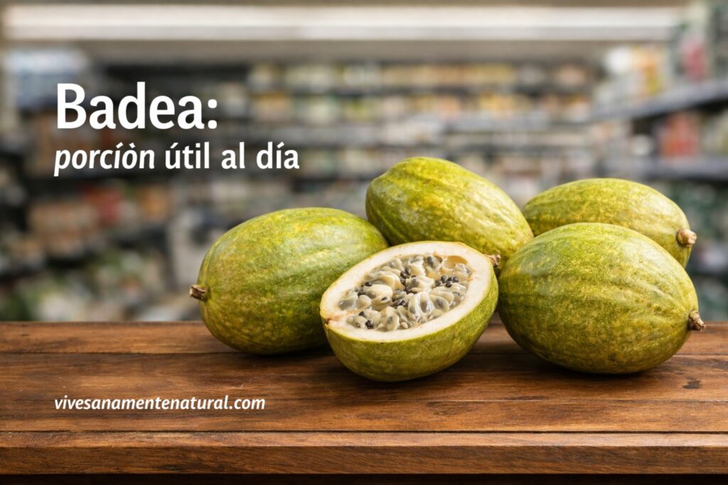 Porción útil al día