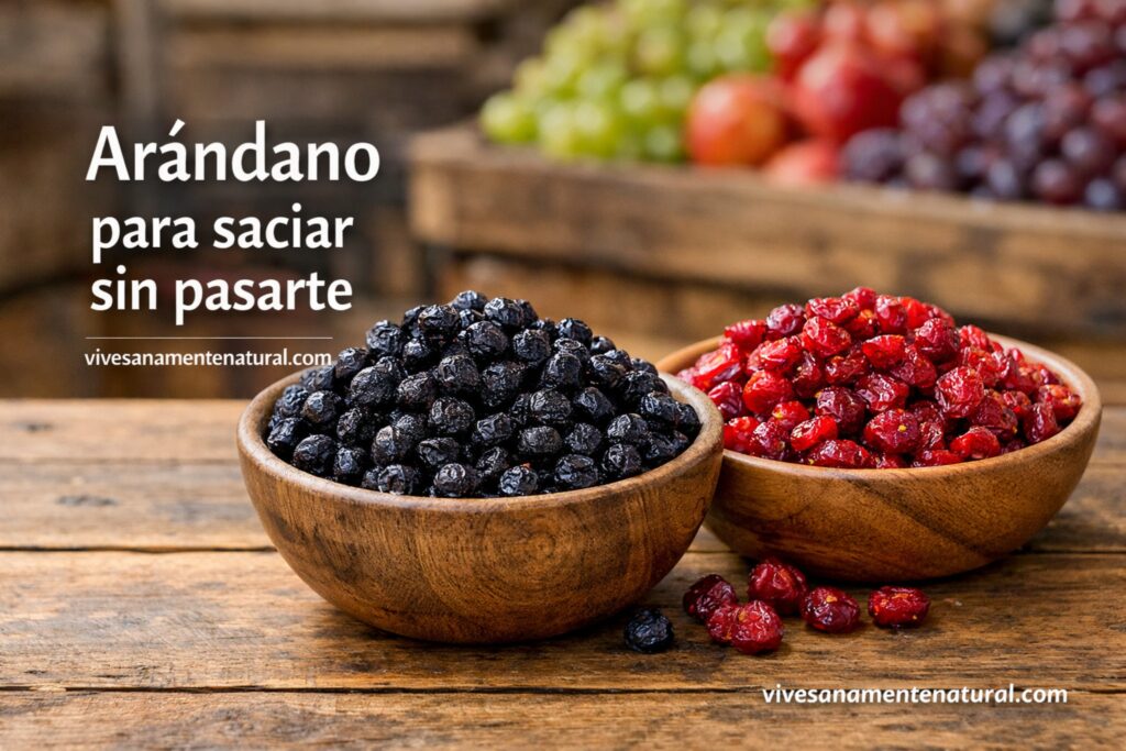 Arándano para saciar sin pasarte
