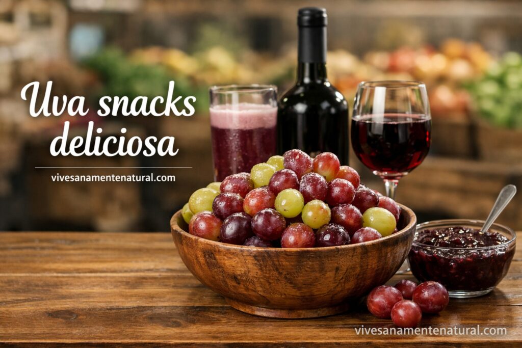 Uva snacks deliciosa