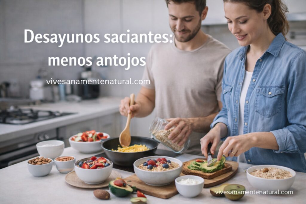 Desayunos saciantes: menos antojos