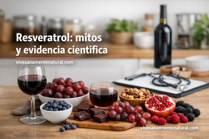 Resveratrol: mitos y evidencia científica
