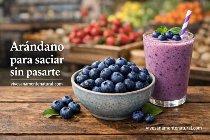 Arándano para saciar sin pasarte