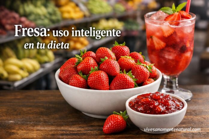 Fresa: uso inteligente en tu dieta