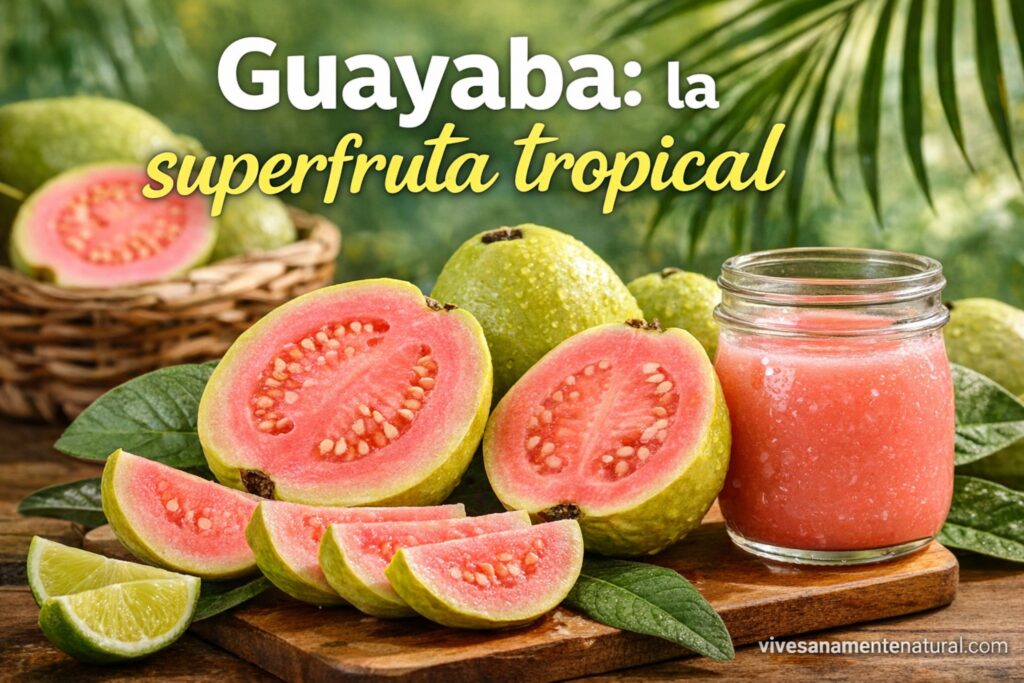Guayaba la superfruta tropical