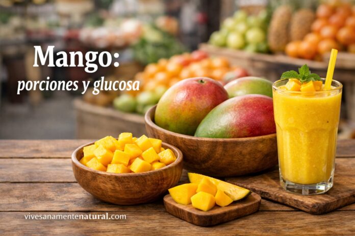 Mango: porciones y glucosa