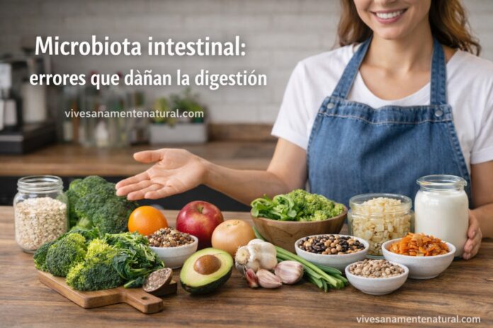 Microbiota intestinal: errores que dañan la digestión