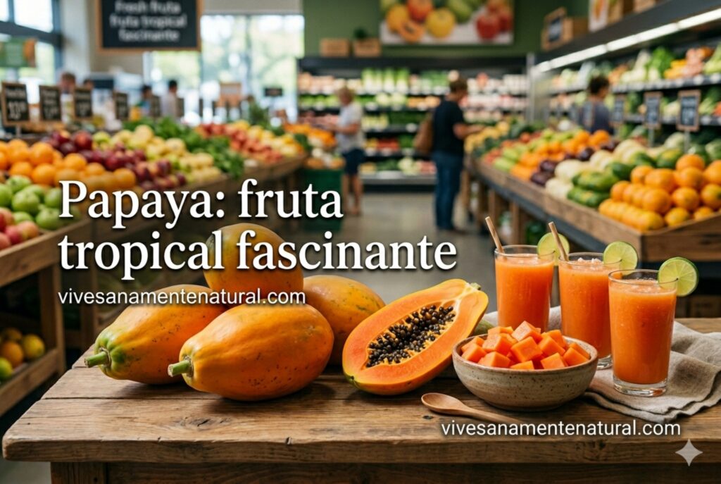 Papaya: fruta tropical fascinante