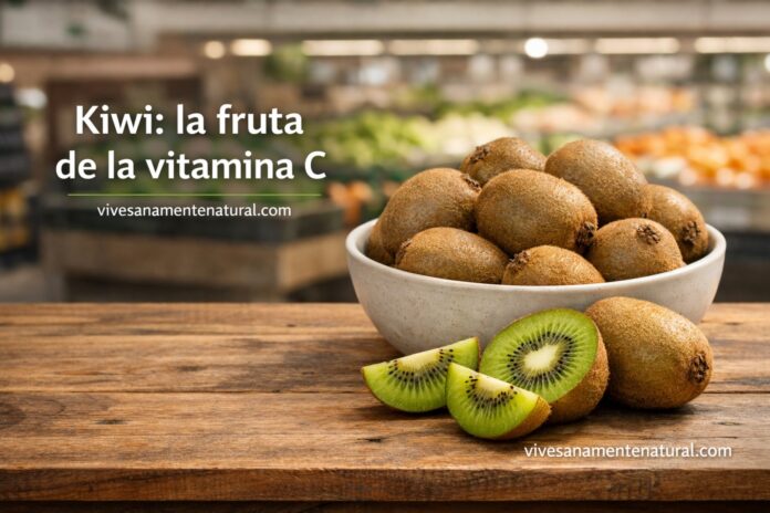 Kiwi: la fruta de la vitamina C