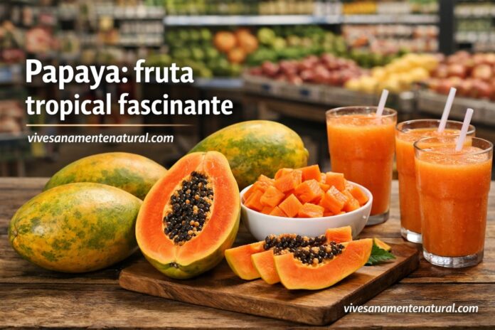 Papaya fruta tropical fascinante Papaya: fruta tropical fascinante