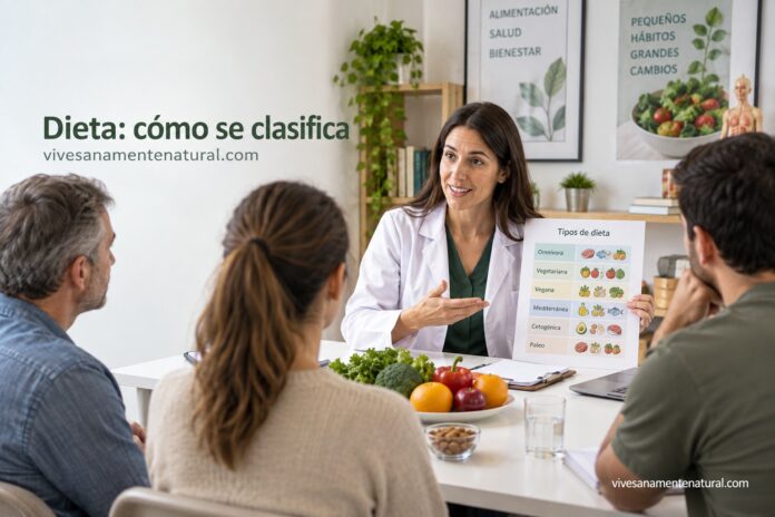 Dieta cómo se clasifica Dieta: cómo se clasifica