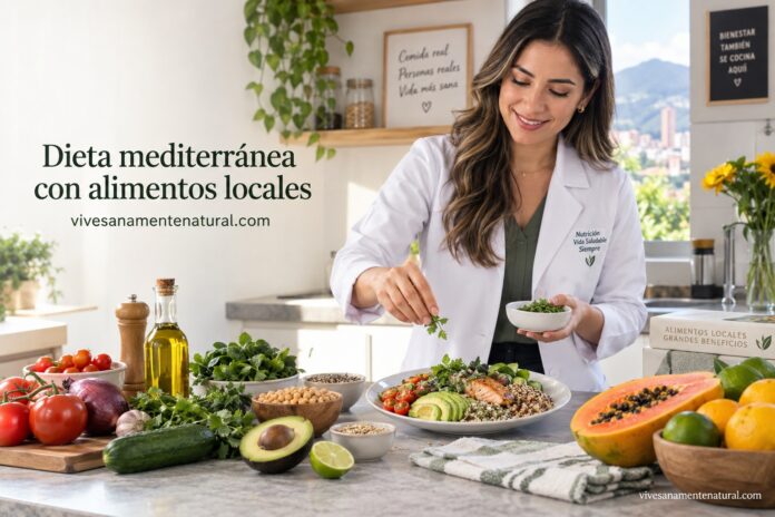 Dieta mediterránea con alimentos locales Dieta mediterránea con alimentos locales