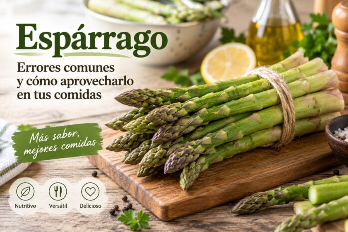 Espárrago errores que arruinan su textura Espárrago: errores que arruinan su textura