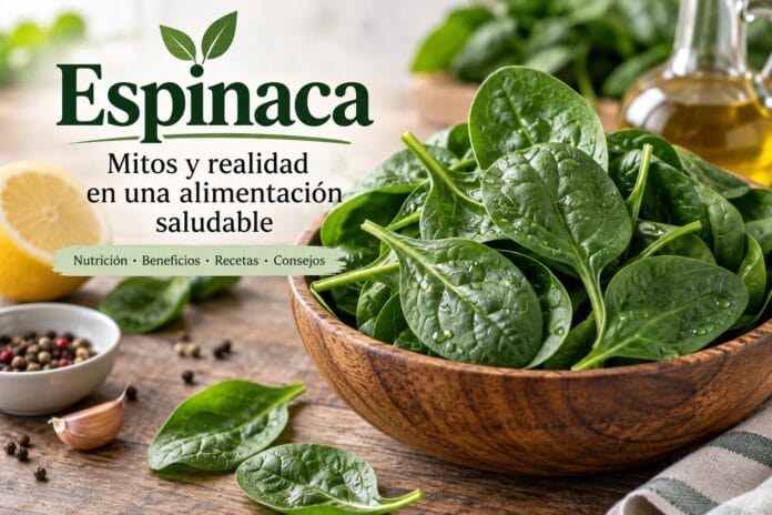 Espinaca y hierro: mitos y realidad