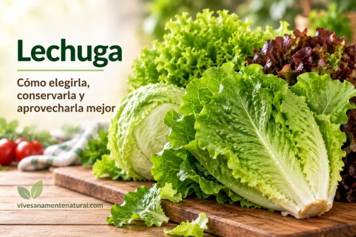 Lechuga cómo elegirla y conservarla Lechuga: cómo elegirla y conservarla