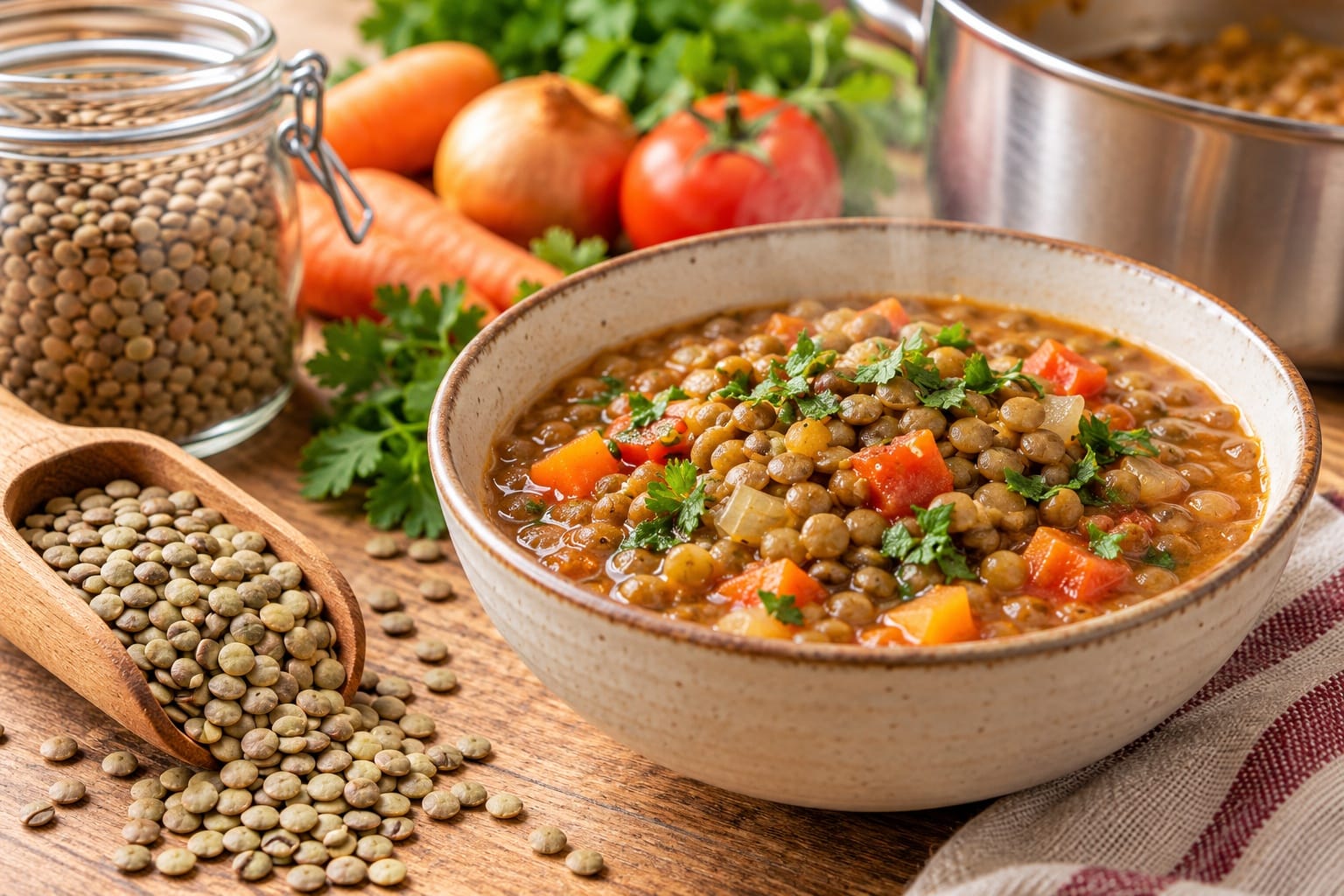 Lenteja: cómo cocinarla para digerirla mejor