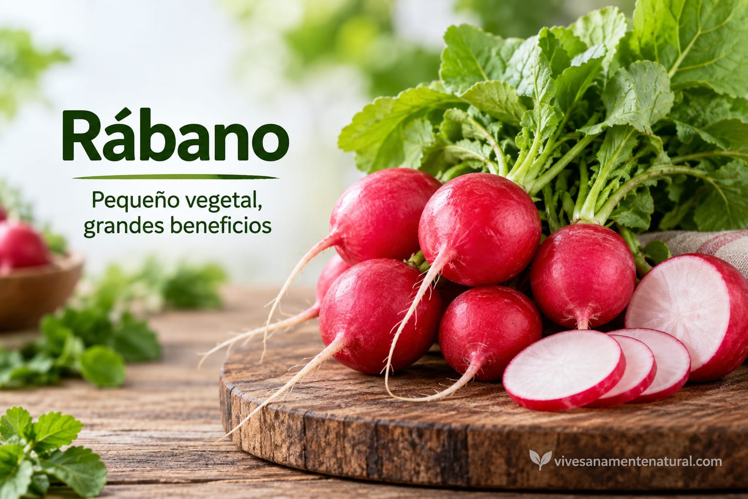 Rábano: porción útil para tus comidas