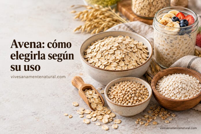 Avena: cómo elegirla según su uso