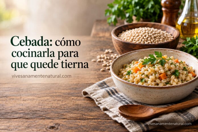 Cebada cómo cocinarla para que quede tierna Cebada: cómo cocinarla para que quede tierna