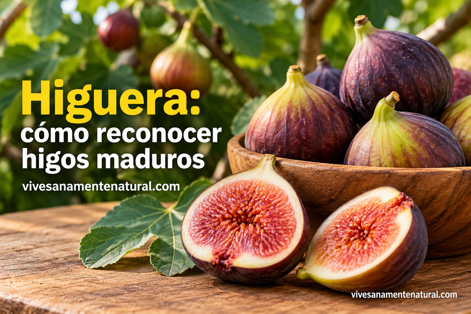 Higuera: cómo reconocer higos maduros