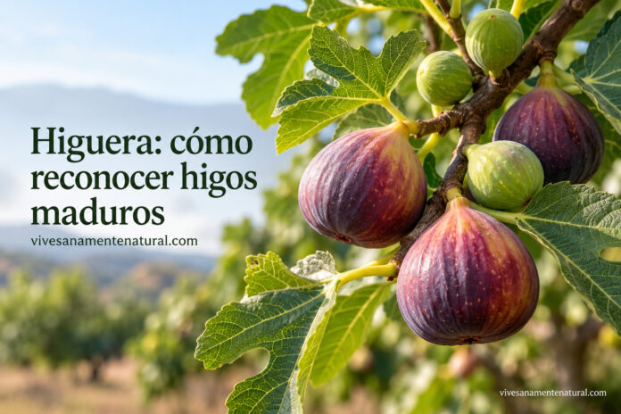 Higuera cómo reconocer higos maduros Higuera: cómo reconocer higos maduros