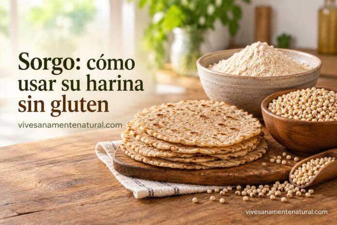 Sorgo: cómo usar su harina sin gluten