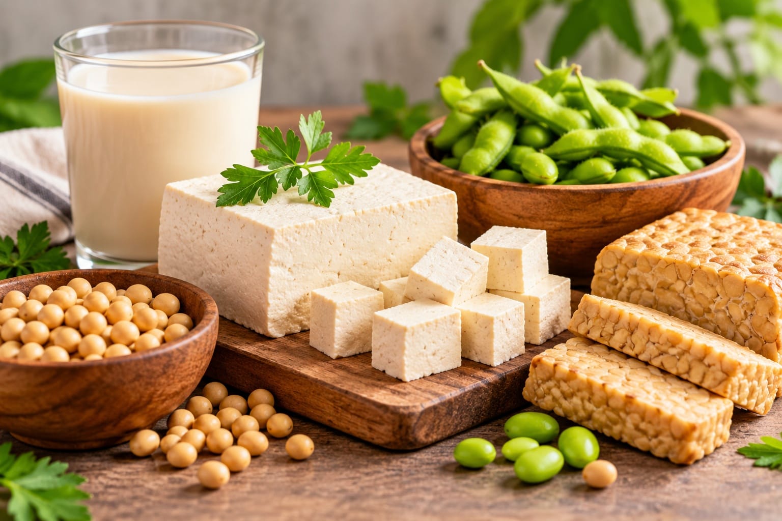 Soya para aumentar la proteína vegetal