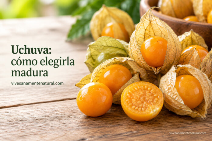 Uchuva: cómo elegirla madura